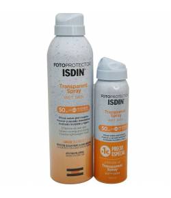 Fotoprotector Spray Wet Skin SPF50 250ML+ Bruma Corporal Wet Skin 100ml ISDIN Protección solar