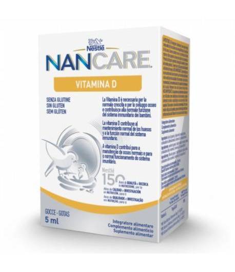 Nan Care Vitamina D Gotas 5ml NESTLÉ Vitaminas