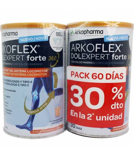 ARKOFLEX Colágeno Dolexpert Forte 360º 2x390gr ARKOPHARMA Articulaciones