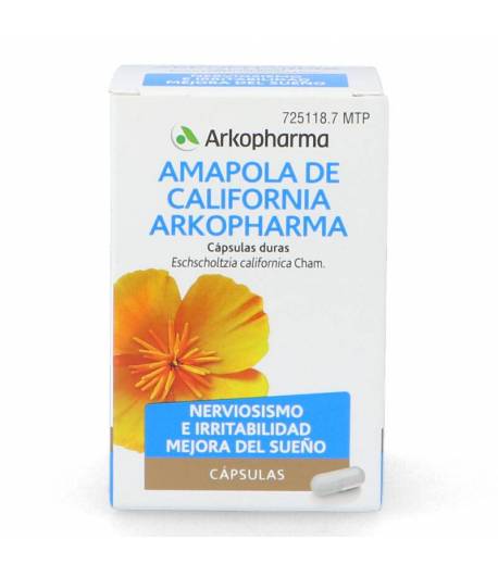 ARKOCÁPSULAS Amapola de California 300mg 45caps ARKOPHARMA Estrés