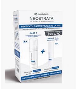 PACK NEOSTRATA RESURFACE Espuma Limpiadora 125ml + Crema Antiaging Plus 30ml CANTABRIA Antiedad