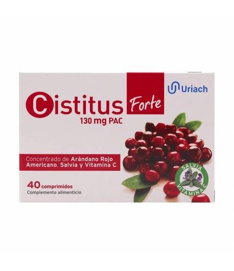 Cistitus Forte 130mg 40 comprimidos Aparato Urinario