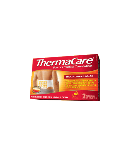 THERMACARE zona Lumbar y Cadera 4ud Termoterapia