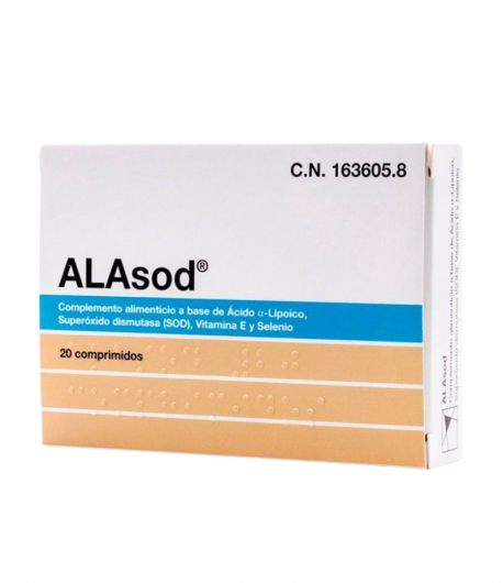 ALAsod 20 comprimidos Vitaminas