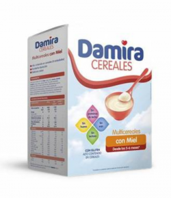 DAMIRA 8 Cereales con Miel 600gr