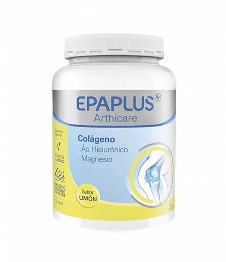 Colágeno + Hialurónico + Magnesio Sabor Limón 332gr EPAPLUS Articulaciones