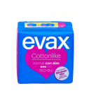 Compresas Normal Cottonlike Alas 16ud EVAX Compresas