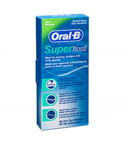 Hilo Dental Suplefloss 50ud ORAL-B Seda Dental