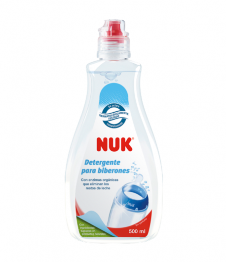 Detergente Para Tetinas, Biberones y Chupetes NUK 500ml Biberones