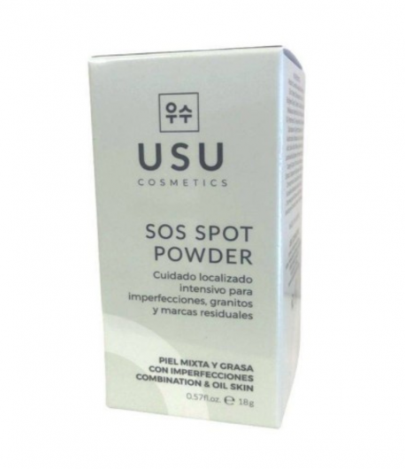 SOS Spot Powder 18g USU COSMETICS Acné