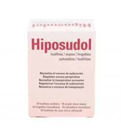 HIPOSUDOL Toallitas 10ud Desodorante