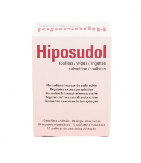 HIPOSUDOL Toallitas 10ud Desodorante
