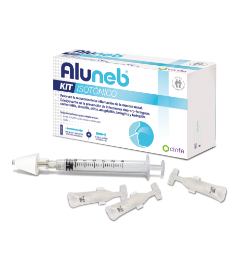 Aluneb kit isotónico 4ml 15 viales + dispositivo - Farmacia en Casa Online