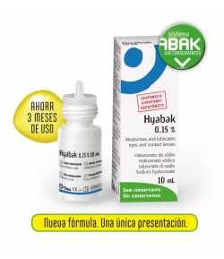 Solución Estéril Hyabak 10ml