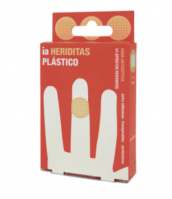 Apósitvo Plástico Redondo 2,5 cm 24 unidades INTERAPOTHEK Tiritas y apósitos