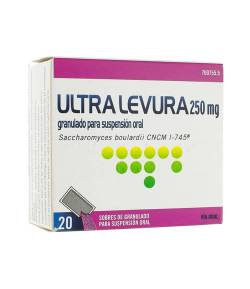 Ultra Levura 250 mg granulado para suspensión oral 20sob Probióticos