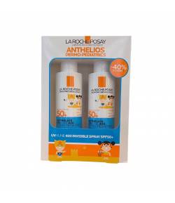 ANTHELIOS Duplo Spray Dermo Pediatrics 2x200ml LA ROCHE-POSAY Protección solar