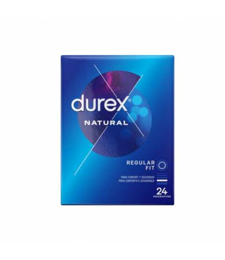 Preservativo Natural Plus DUREX 24ud Preservativos