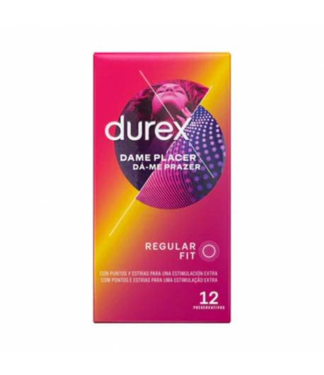 Preservativo Dame Placer DUREX 12ud Preservativos