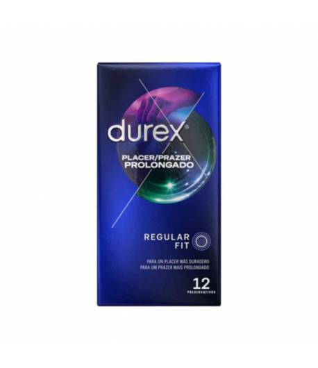 Preservativo Placer Prolongado DUREX 12ud Preservativos