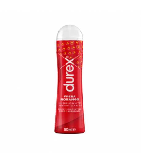 Lubricante Play Fresa Morango DUREX 50ml Lubricantes