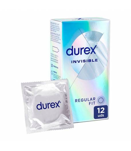 Preservativo Invisible Extra Sensitivo DUREX 12ud Preservativos