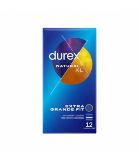 Preservativo Natural XL 12ud DUREX Preservativos