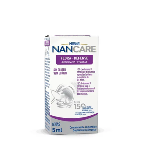 Probiótico Flora Defense NANCARE 8ml Tránsito Intestinal