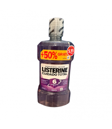 Enjuague Bucal Cuidado Total LISTERINE 500ml Colutorios