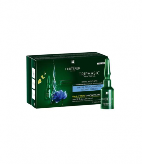 Triphasic Reaccional 12 Ampollas RENE FURTERER Capilar
