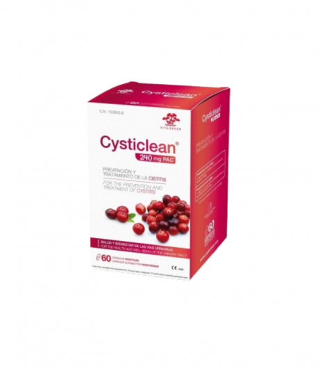 Cysticlean 240mg PAC 60caps Aparato Urinario