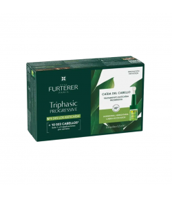 Triphasic Progressive 8 Ampollas RENE FURTERER Caída del cabello