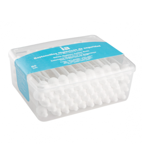 Bastoncillos Con Palo De Papel Con Seguridad 50uds INTERAPOTHEK