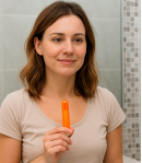 Cepillo Dental Viaje Naranja Cepillos