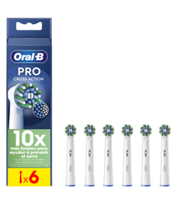 Recambios Cepillo Eléctrico Oral-B Pro Cross 6 uds