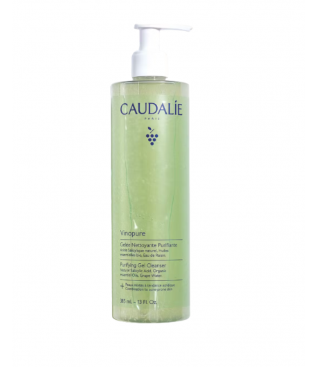 Vinopure Gelatina Limpiadora Purificante 385ml CAUDALIE Acné