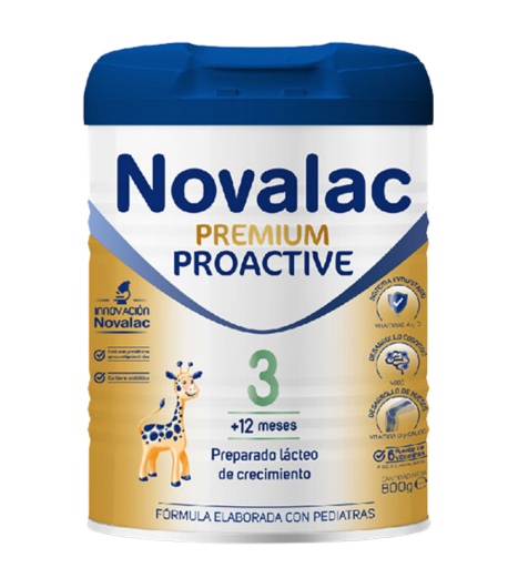 NOVALAC 3 PREMIUM PROACTIVE 800gr Continuación