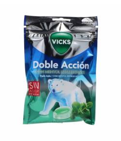 Caramelos Doble Acción Sin Azúcar 72 g Vicks Praims Descongestivos
