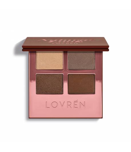 Paleta de sombras de ojos 4 colores Honey Vibes LOVRÉN Ojos