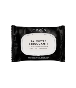 Toallitas Desmaquillantes Waterproof LOVRÉN Rostro