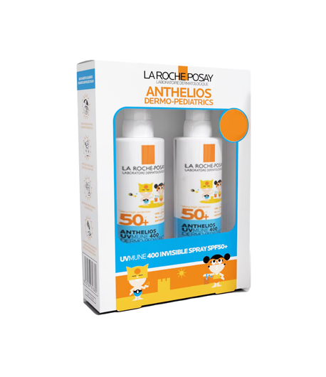 Anthelios UVMune 400 Dermo-Pediatrics Spray Invisible Duplo SPF50+ LA ROCHE POSAY