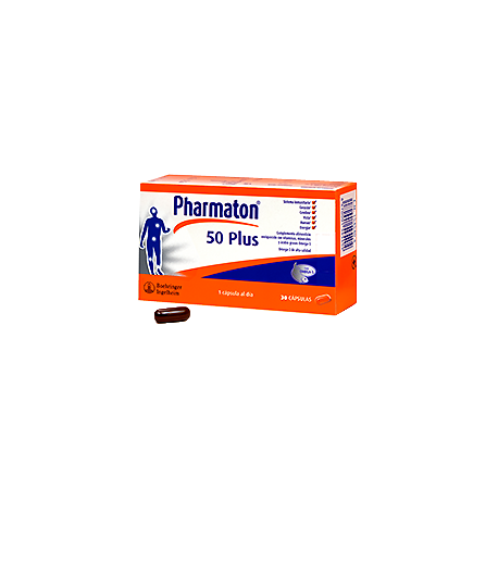 Pharmaton 50 Plus 30 caps Antiedad