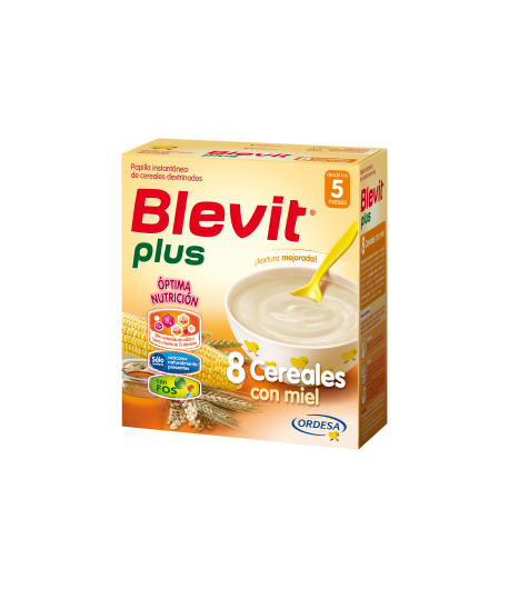 Blevit Plus 8 Cereales con Miel 600gr 8 Cereales