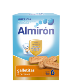 ALMIRÓN Galletitas 6 cereales 180gr Galletitas