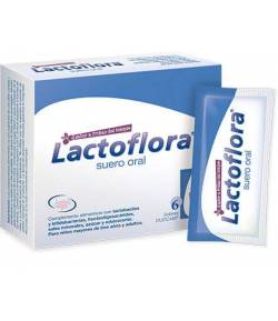 Suero Oral LACTOFLORA 6sob Tránsito Intestinal