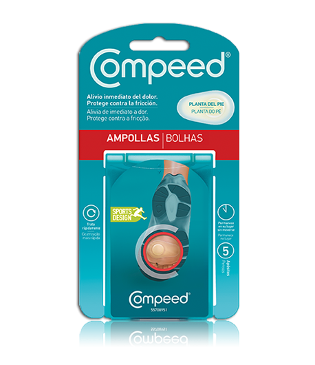 COMPEED® Ampollas Planta del Pie 5ud Ampollas