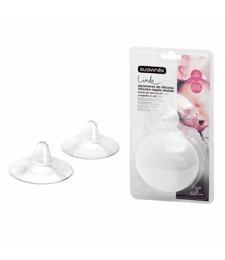 Pezonera de Silicona SUAVINEX 2ud Mamás
