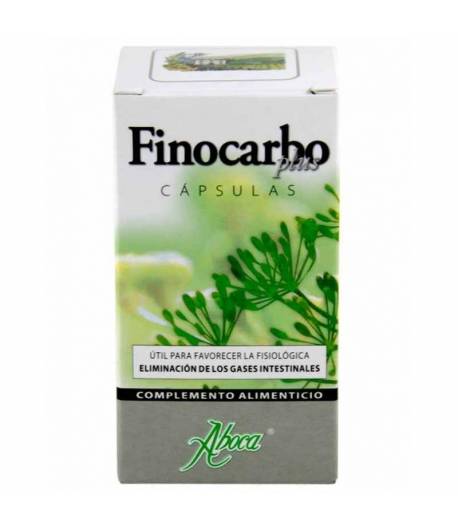 Finocarbo Plus 500mg 50 cápsulas ABOCA Gases