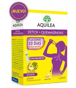 AQUILEA Detox + Quemagrasas 10 sticks Suplementos