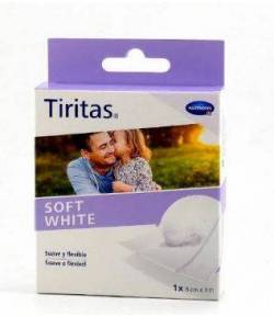 Tiritas Soft White 1x8cmx1m HARTMANN